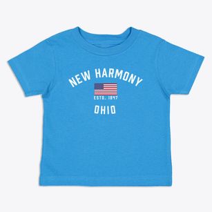 New Harmony Ohio Patriot Toddler T-Shirt