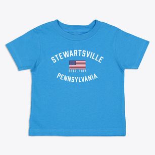 Stewartsville Pennsylvania Patriot Toddler T-Shirt