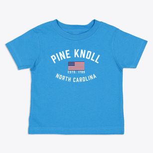 Pine Knoll North Carolina Patriot Toddler T-Shirt