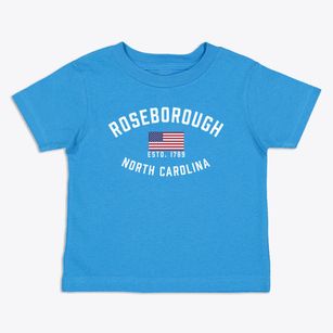Roseborough North Carolina Patriot Toddler T-Shirt