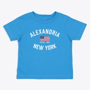 Alexandria New York Patriot Toddler T-Shirt
