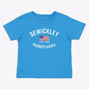 Sewickley Pennsylvania Patriot Toddler T-Shirt