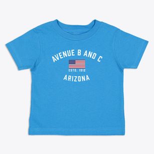 Avenue B And C Arizona Patriot Toddler T-Shirt