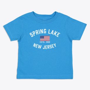 Spring Lake New Jersey Patriot Toddler T-Shirt