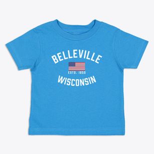 Belleville Wisconsin Patriot Toddler T-Shirt