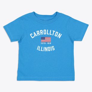 Carrollton Illinois Patriot Toddler T-Shirt