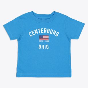 Centerburg Ohio Patriot Toddler T-Shirt