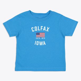 Colfax Iowa Patriot Toddler T-Shirt