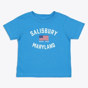 Salisbury Maryland Patriot Toddler T-Shirt