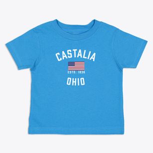 Castalia Ohio Patriot Toddler T-Shirt