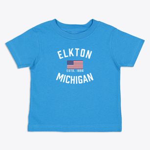 Elkton Michigan Patriot Toddler T-Shirt