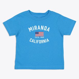 Miranda California Patriot Toddler T-Shirt