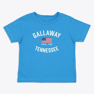 Gallaway Tennessee Patriot Toddler T-Shirt