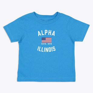 Alpha Illinois Patriot Toddler T-Shirt