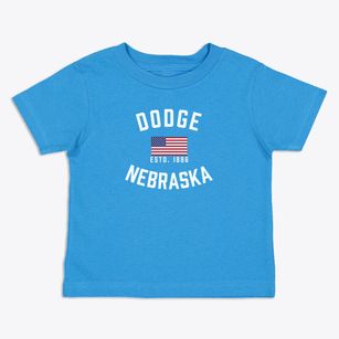 Dodge Nebraska Patriot Toddler T-Shirt