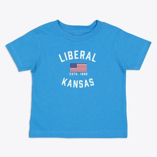 Liberal Kansas Patriot Toddler T-Shirt
