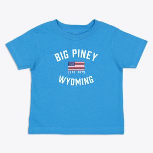 Big Piney Wyoming Patriot Toddler T-Shirt