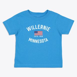 Willernie Minnesota Patriot Toddler T-Shirt