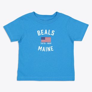 Beals Maine Patriot Toddler T-Shirt