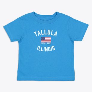 Tallula Illinois Patriot Toddler T-Shirt
