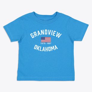 Grandview Oklahoma Patriot Toddler T-Shirt