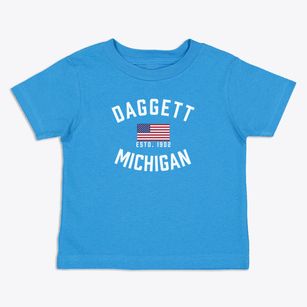 Daggett Michigan Patriot Toddler T-Shirt