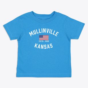 Mullinville Kansas Patriot Toddler T-Shirt
