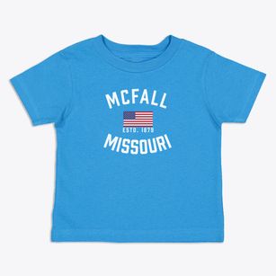 Mcfall Missouri Patriot Toddler T-Shirt
