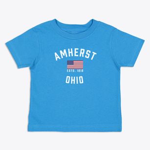 Amherst Ohio Patriot Toddler T-Shirt