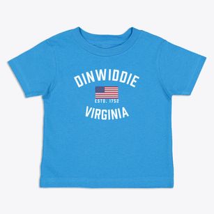 Dinwiddie Virginia Patriot Toddler T-Shirt