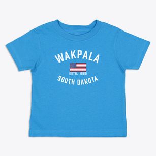 Wakpala South Dakota Patriot Toddler T-Shirt