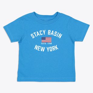 Stacy Basin New York Patriot Toddler T-Shirt