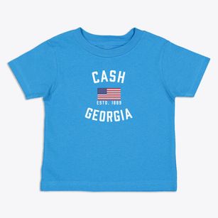 Cash Georgia Patriot Toddler T-Shirt
