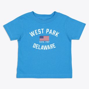 West Park Delaware Patriot Toddler T-Shirt