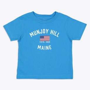 Munjoy Hill Maine Patriot Toddler T-Shirt