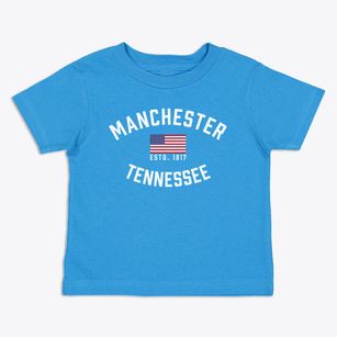 Manchester Tennessee Patriot Toddler T-Shirt
