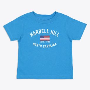 Harrell Hill North Carolina Patriot Toddler T-Shirt