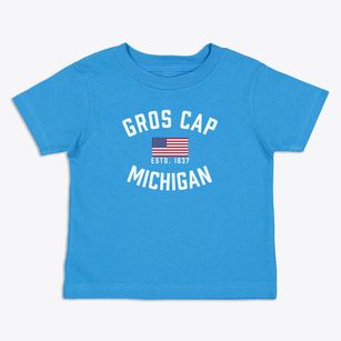 Gros Cap Michigan Patriot Toddler T-Shirt