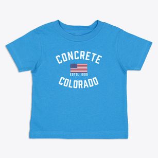 Concrete Colorado Patriot Toddler T-Shirt