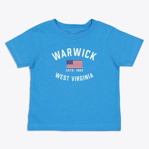 Warwick West Virginia Patriot Toddler T-Shirt