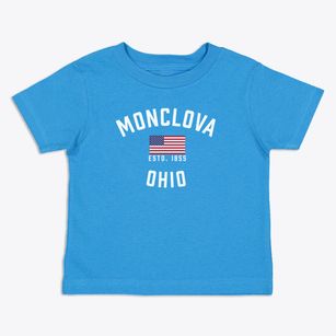 Monclova Ohio Patriot Toddler T-Shirt