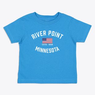 River Point Minnesota Patriot Toddler T-Shirt