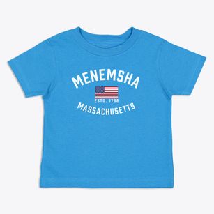 Menemsha Massachusetts Patriot Toddler T-Shirt