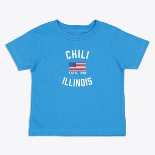 Chili Illinois Patriot Toddler T-Shirt
