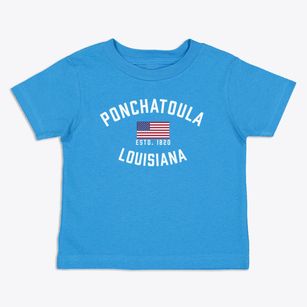 Ponchatoula Louisiana Patriot Toddler T-Shirt