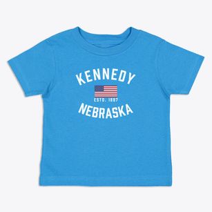 Kennedy Nebraska Patriot Toddler T-Shirt