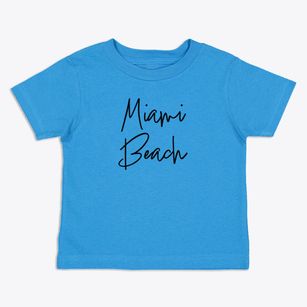 Miami Beach New Jersey Freestyle Toddler T-Shirt