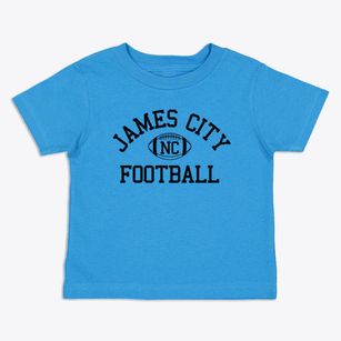 James City North Carolina Football Toddler T-Shirt