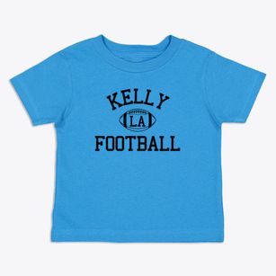 Kelly Louisiana Football Toddler T-Shirt