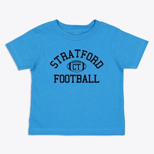 Stratford Connecticut Football Toddler T-Shirt